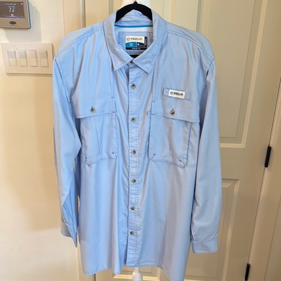 Magellan Outdoors Other - Magellan Outdoors - Blue Gingham Long Sleeve Button Down Shirt - Size: XL